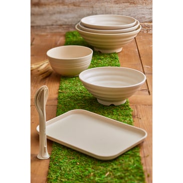 Husk Composite Plates